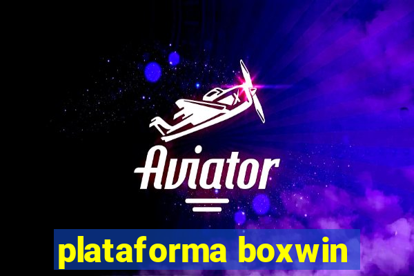 plataforma boxwin